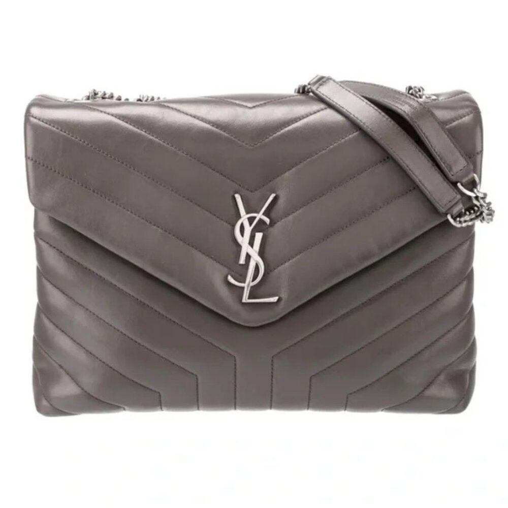 Saint Laurent Medium Monogram Y-Quilt Matelassé Loulou Bag - Great Condition!!!!